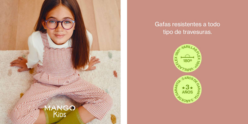 Gafas Mango Kids en Opticalia Las Rozas